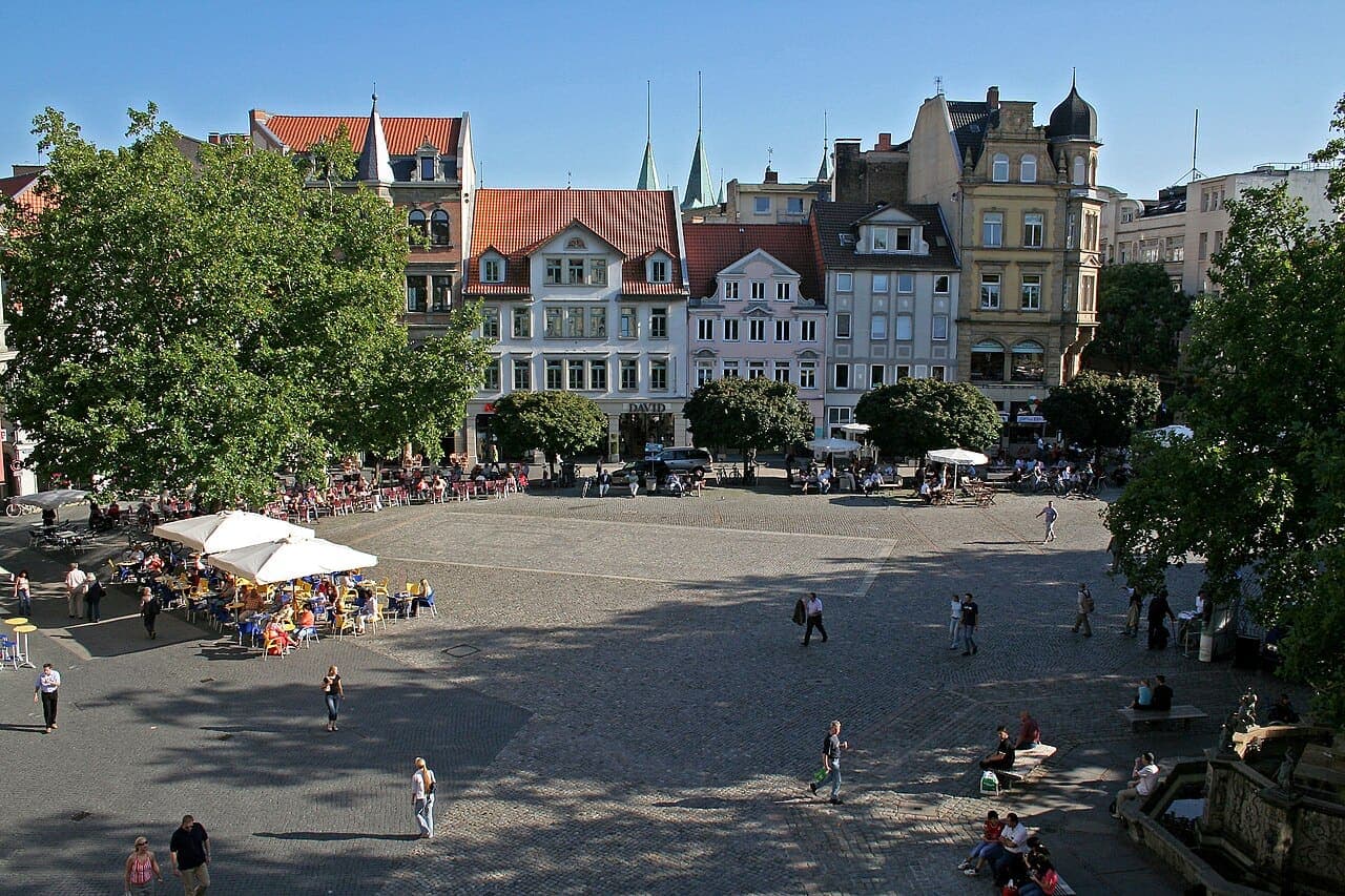 Stadtansicht von Braunschweig
