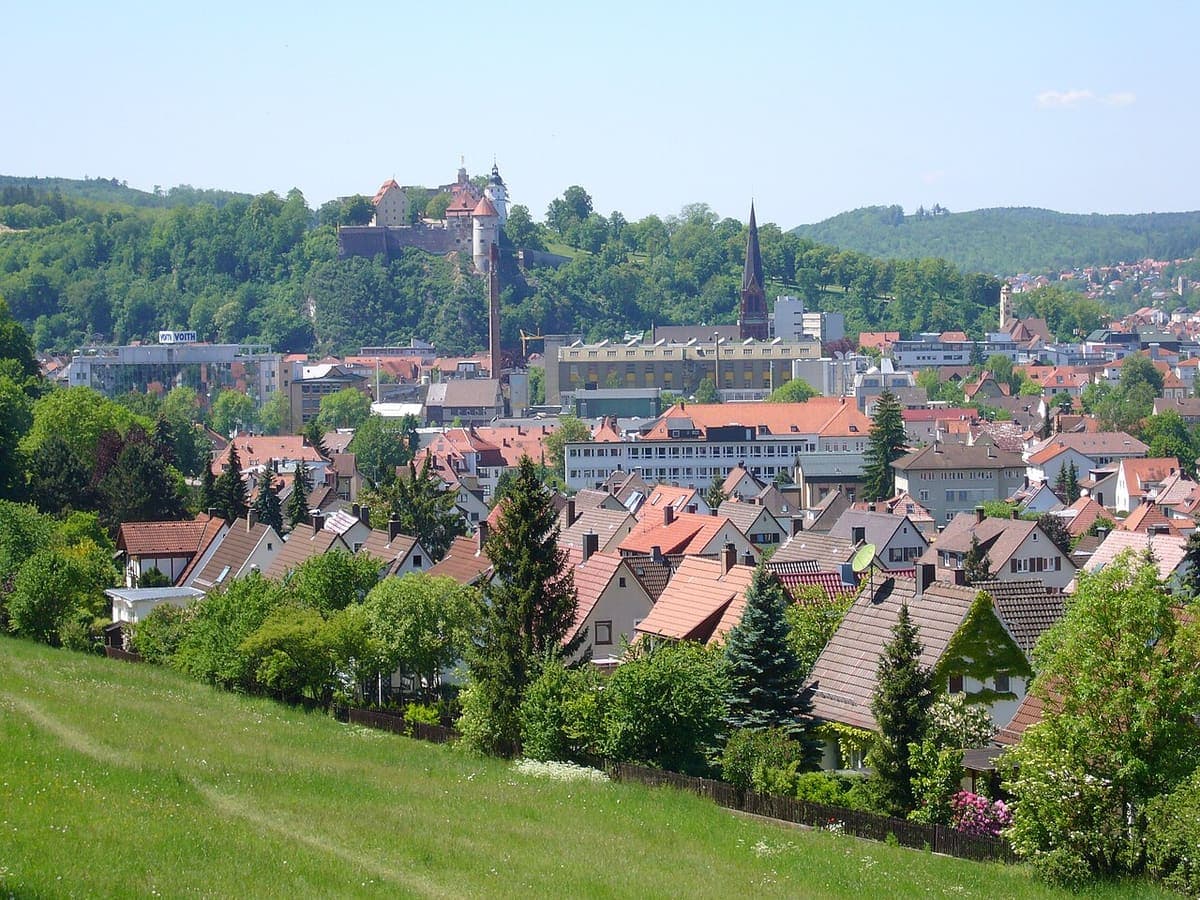 Stadtansicht von Heidenheim