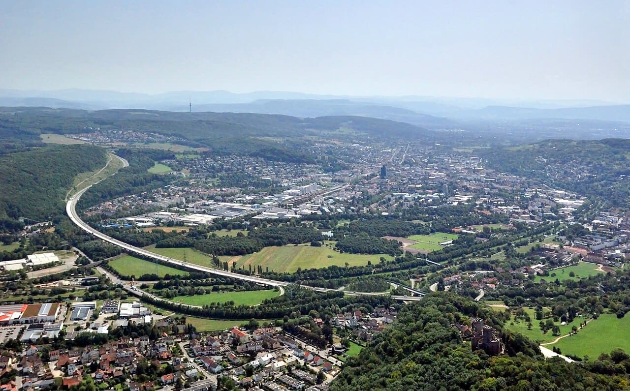 Stadtansicht von Lörrach