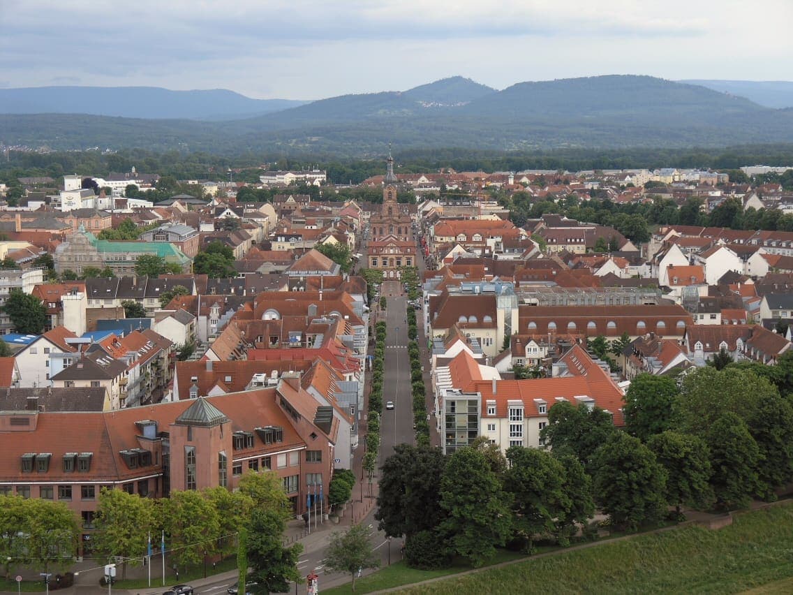 Stadtansicht von Rastatt