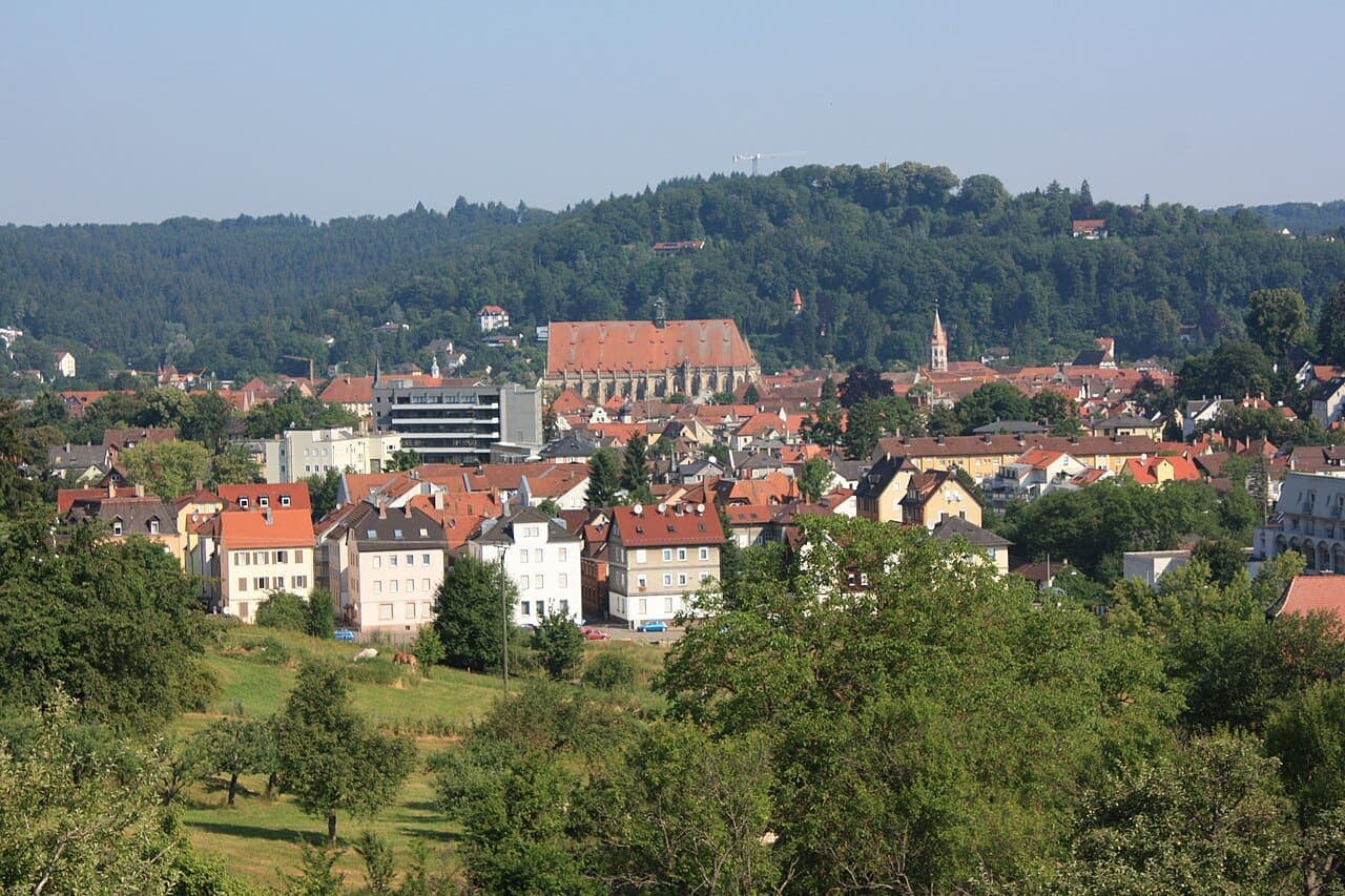 Stadtansicht von Schwäbisch Gmünd