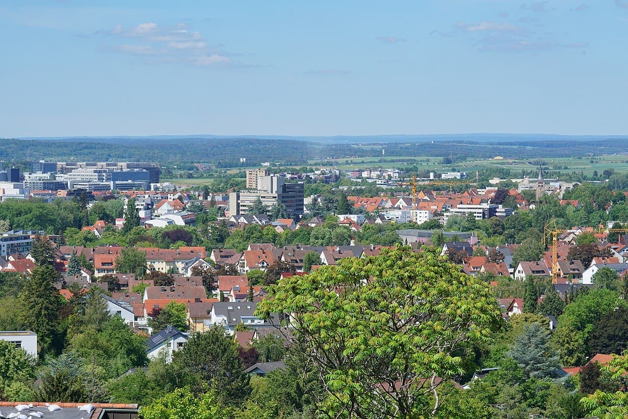 Stadtansicht von Sindelfingen