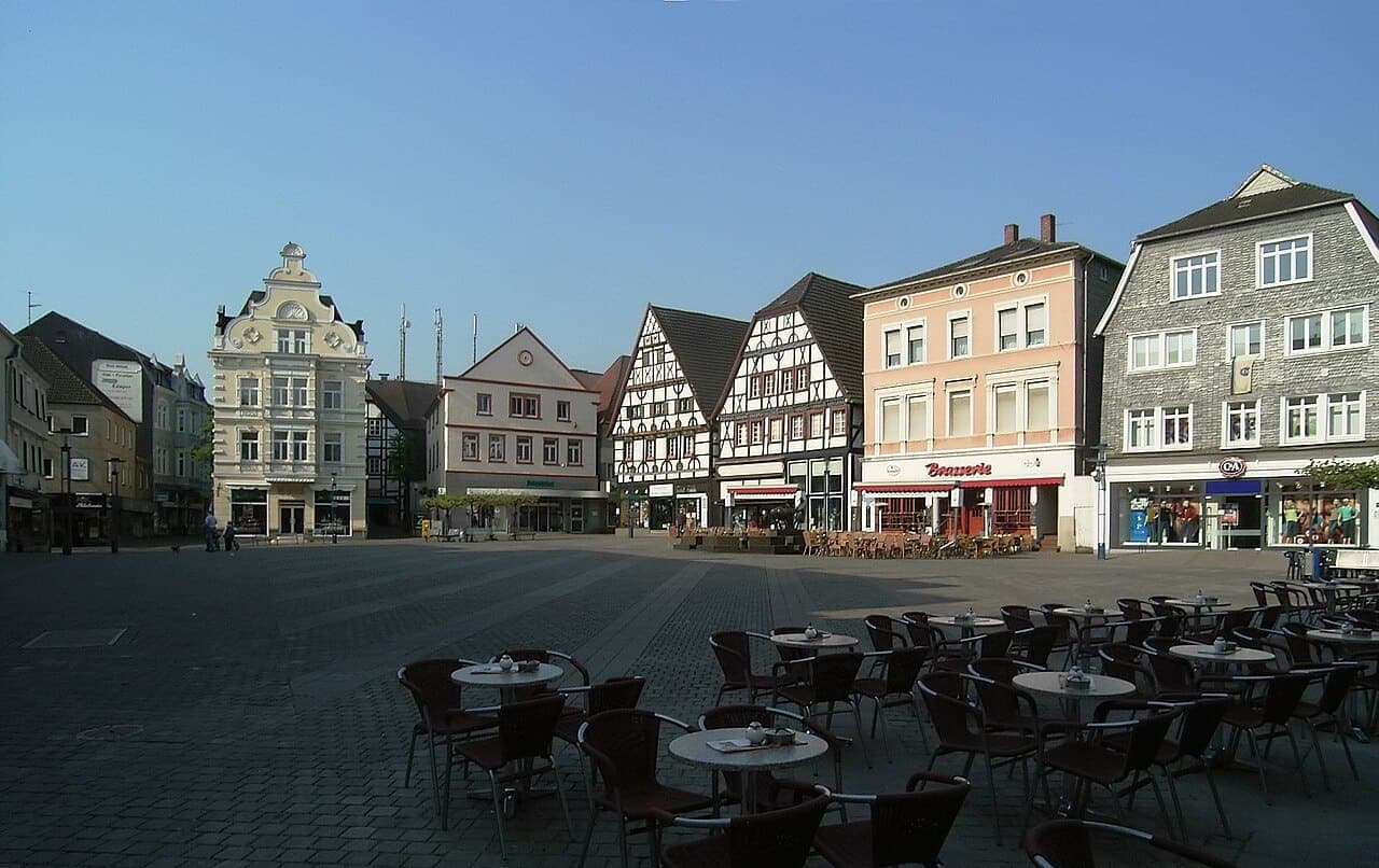 Stadtansicht von Unna