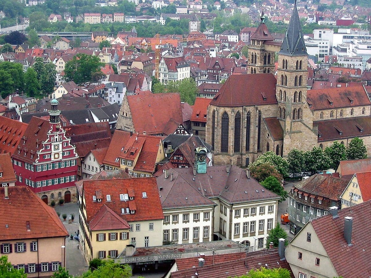 Stadtansicht von Esslingen