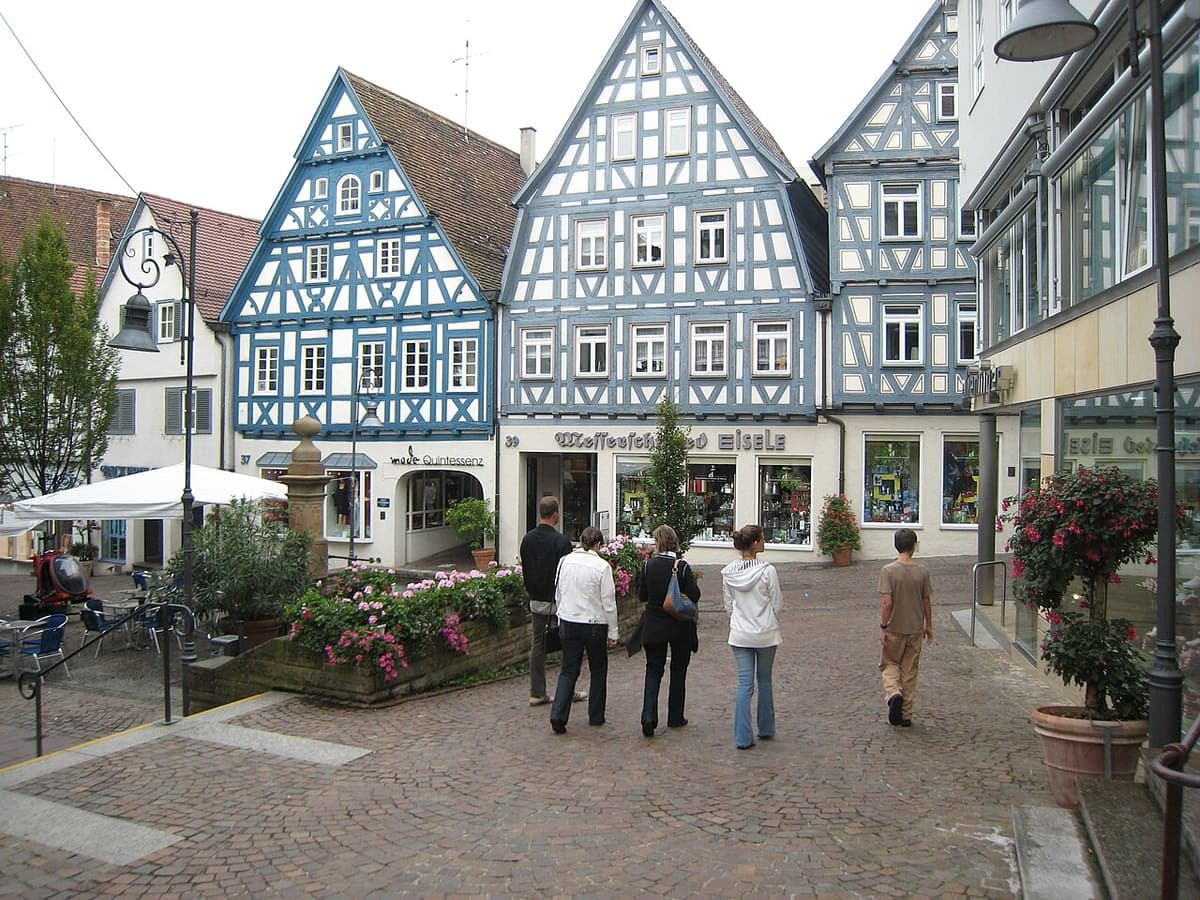 Stadtansicht von Waiblingen